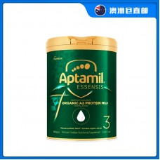 【澳洲直邮包邮】Aptamil 爱他美 奇迹绿罐 有机A2蛋白婴幼儿奶粉三段 900克/罐（1岁+）【收件人身份证必须上传】